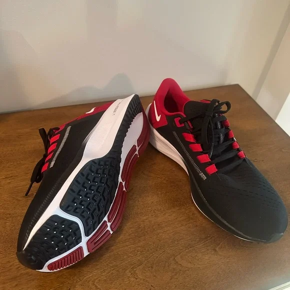 Unisex Atlanta Falcons Nike Black Zoom Pegasus 38 Running Shoe men 8.5 - Picture 6 of 15